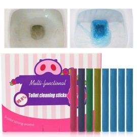Baysea Multi-Functional Toilet Cleaning Sticks-Drop in Tank Cleaner & Freshener with Long-Lasting Freshness for Toilet Bowl