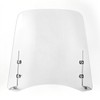 Mokuo Extended Motorcycle Windshield Universal- 18" Tall & 3MM Thick,