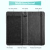 Pisypox Checkbook Cover for Personal Checkbook，Pu Leather Check Book Covers