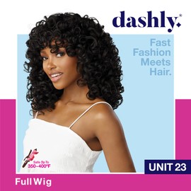 Sensationnel Dashly Wig - Unit 23 Non Lace Cap Ready to Wear Ear to Ear Lacepart Synthetic (BALAYAGESUNKISSED)