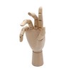 Paintersisters® Link hand, 25 cm right, wooden hand movable, model