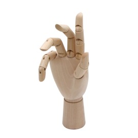Paintersisters® Link hand, 25 cm right, wooden hand movable, model hand mannequin hand model drawing doll