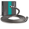AULEEND，118 inch，encrypted shower hose 304 stainless steel metal - Extra