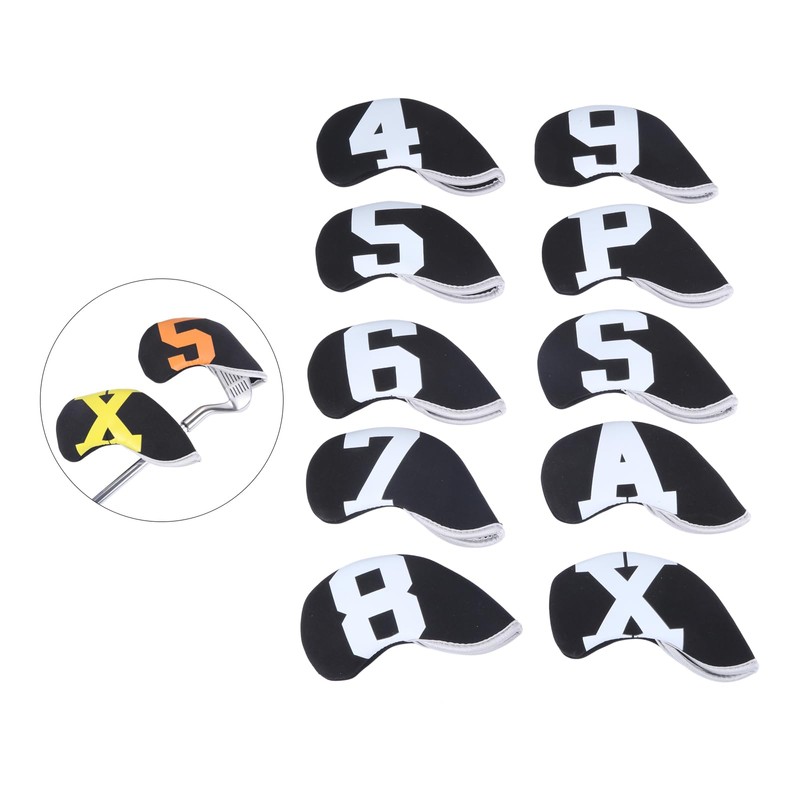 Golf Iron Covers Golf Iron Headcovers Golf Head Covers for