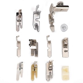 Yuecoom Presser Foot Set, Universal Vintage Household DIY Sewing Machine Accessories Sewing Machine Kit Household DIY Spare Parts Accessories, for Brother, Babylock, Singer, Elna, Toyota