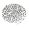 sourcing map Stainless Steel 304 Hardened Proof Coil Chain 2.5m