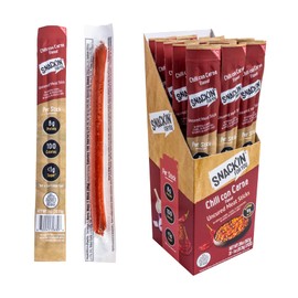 Snack'in For You Meat Sticks Chili Con Carne Flavor 20ct Box
