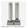 KEYUCA Stainless Steel Electric Ceramic Mill (with Pedestal, One Push
