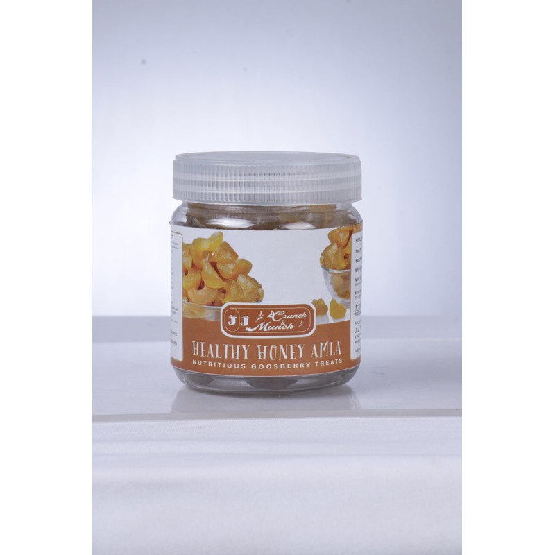 J J Crunch N Munch Honey Amla Candy, Sugar-free, Natural