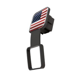 American Flag Trailer Hitch Cover for 2" Receivers, All-Weather Protection from Dust, Water, Mud & Snow, Durable Tow Hitch Cover for Trucks, Jeep, Tacoma, Ford, GMC & More