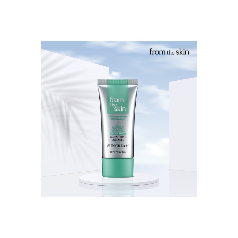 From The Skin Glutathione Collagen Sun Cream 50ml / 프롬더스킨