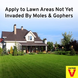 Victor Victor M7001-1 Mole & Gopher Repellent, 64 Ounce (Pack of 1), Black