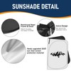 Parasol para Subaru Forester 2014-2024, protector de visera frontal de