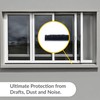 Brixwell Storefront Door Pile Weatherstrip 0.250" Pile Height, 100' Roll,