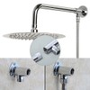 Stainless Steel Shower Arm Shower Head Extension Arm Joint Corrosion