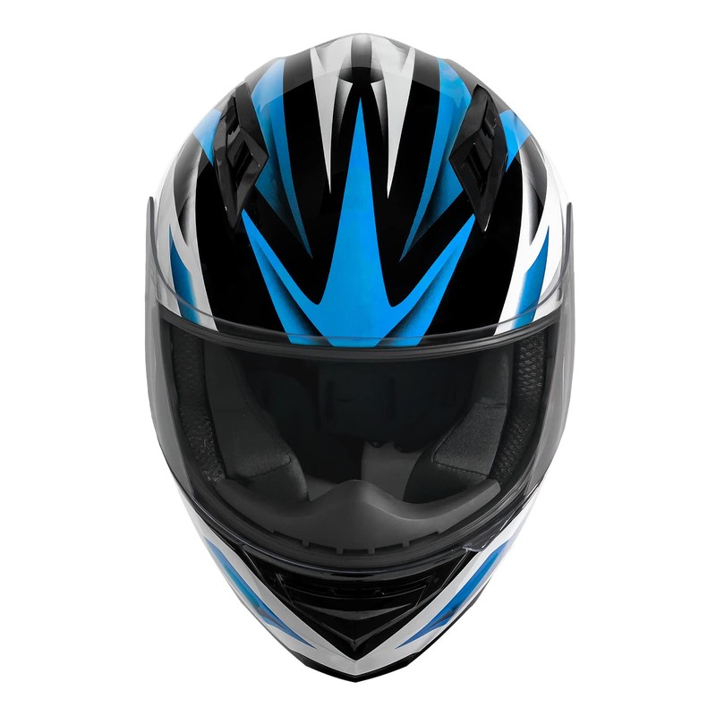 VCAN VX Lightweight Full Face Motorcycle Street Bike Helmet with