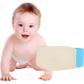 PYRUVAE Umbilical Hernia Belt Baby Belly Band Infant Belly Band for Hernia Support Truss Children's Navel Belly Button Band Newborn Baby Supplies Adjustable Wrap (Blue