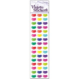 Violette Stickers Holographic Jellybean Stickers