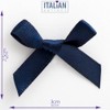 Italian Options Satin Craft Bows 100-Piece Pack, 3 cm Bow