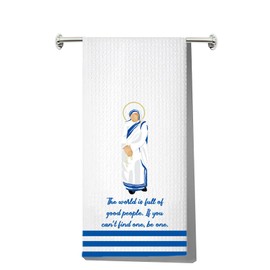 Mother Teresa Kitchen Towels Mother Teresa Dish Towels Mother Teresa Tea Towels Saint Mother Teresa Gifts (The world is UK2)