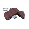 FeliSun Speicherstick USB Stick USB-Flash-Laufwerk Customized Holz Herz USB3.0 Flash