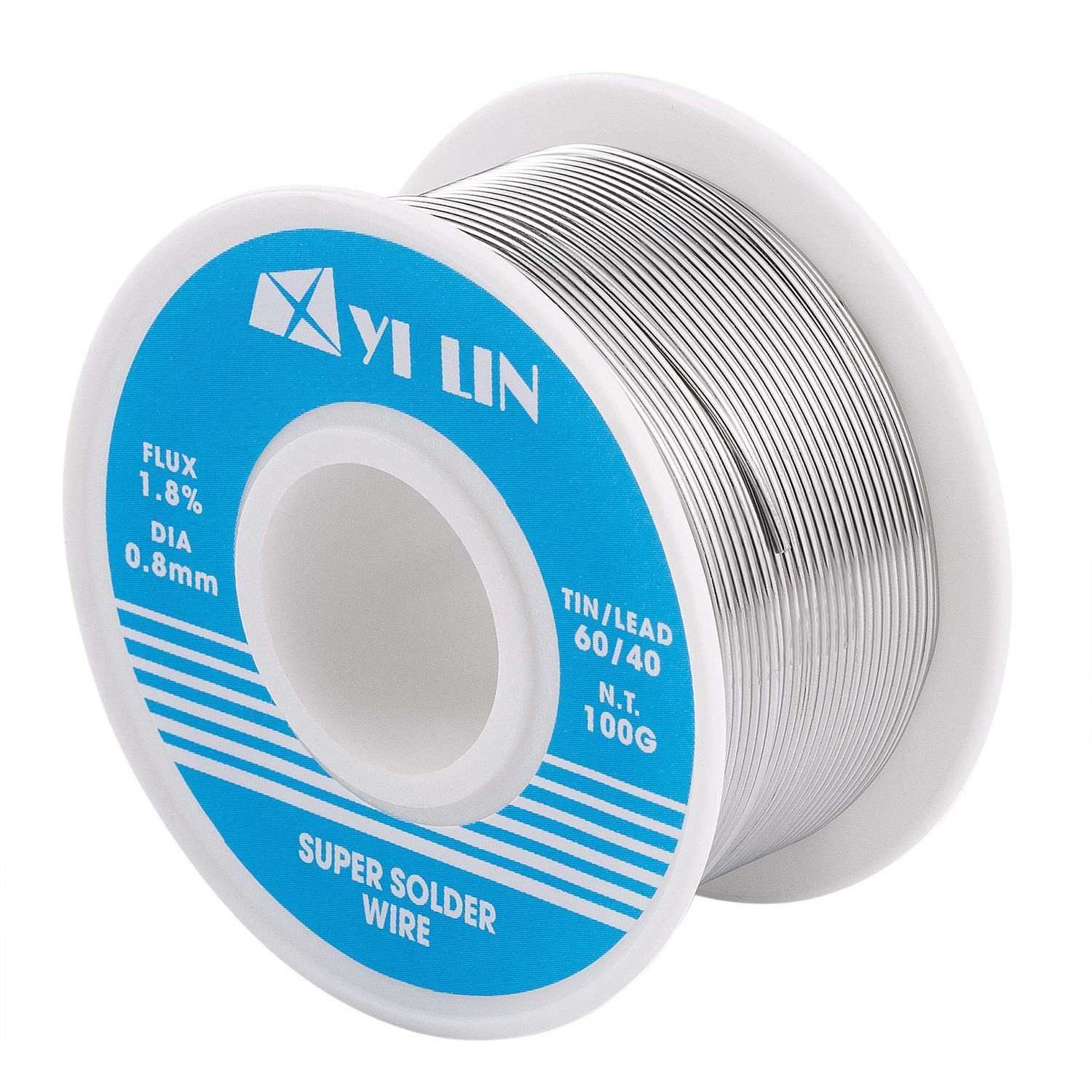 YI LIN 60/40 Solder 100g Tin Lead Rosin Core Solder Wire For Electrical ...