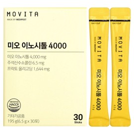 [Headquarters] Medipost Movita Vegan Myo Inositol 4000mg Fructooligosaccharide Choline, 30 servings, 195g, 1 piece / [본사]메디포스트 모비타 비건 미오 이노시톨 4000mg 프락토올리고당 콜린, 30회분, 195g, 1개