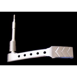 ModQuad Billet Arrows Extended Thumb Throttle Lever for Honda 400EX, 04-05 450R (TT2-1)