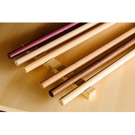 [Made in Japan/Craftsman Handmade] Rolling Pin/Rolling Pin φ1.1 - 1.2 inches (28 - 30 mm) / Hiba Buckwheat / Buckwheat Making Tool (Diameter 1.2 inches (30 mm), 35.4 inches (900 mm)