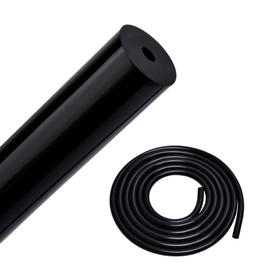 EVIL ENERGY 1/4 Silicone Vacuum Tubing Hose Line 50FT 130PSI Max Pressure Black (6mm ID)