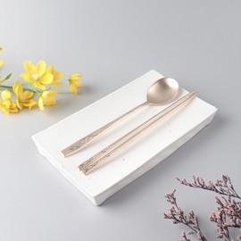 대구백화점 수타미방짜유기 놋봄 프리미엄 매화 1인수저 Daegu Department Store Handmade Stainless Steel Premium Plum Single Spoon