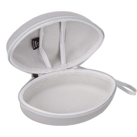 Aproca Hard Travel Storage Case, for AILIHEN C8 / Artix CL750 / ELECDER i39 Headphones Folding Lightweight Headset (Grey)