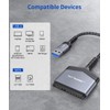 JSAUX USB 3.0 to SATA Adapter, USB A 3.0 to