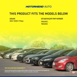 MOTORHEAD AUTO Front Right Upper Suspension Control Arm Direct OE Replacement For 2017-2020 Jaguar F-Pace T4A1067 T4A1010 T4A1067