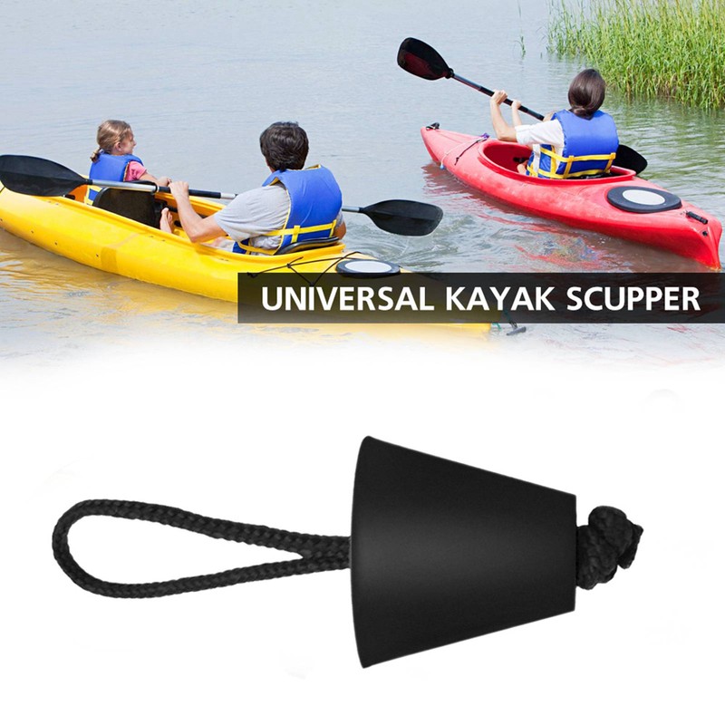 Kayak Scupper Plug Kit Lightweight Compact Silicone Canoe Drain Hole