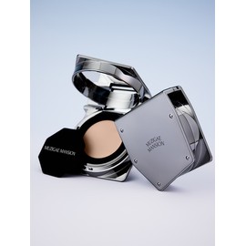 Rainbow Mansion Stained nude mesh cushion (choose 1 of 5 types) / 스테인 누드 메쉬 쿠션 (5종 택1)