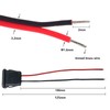 Typheoniks 2Pin USB 2.0 USB Female Pigtail Cable Power Jack