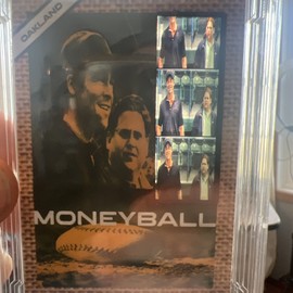 Moneyball Movie Billy Beane Peter Brand Custom Card Relic 35mm Film Cell