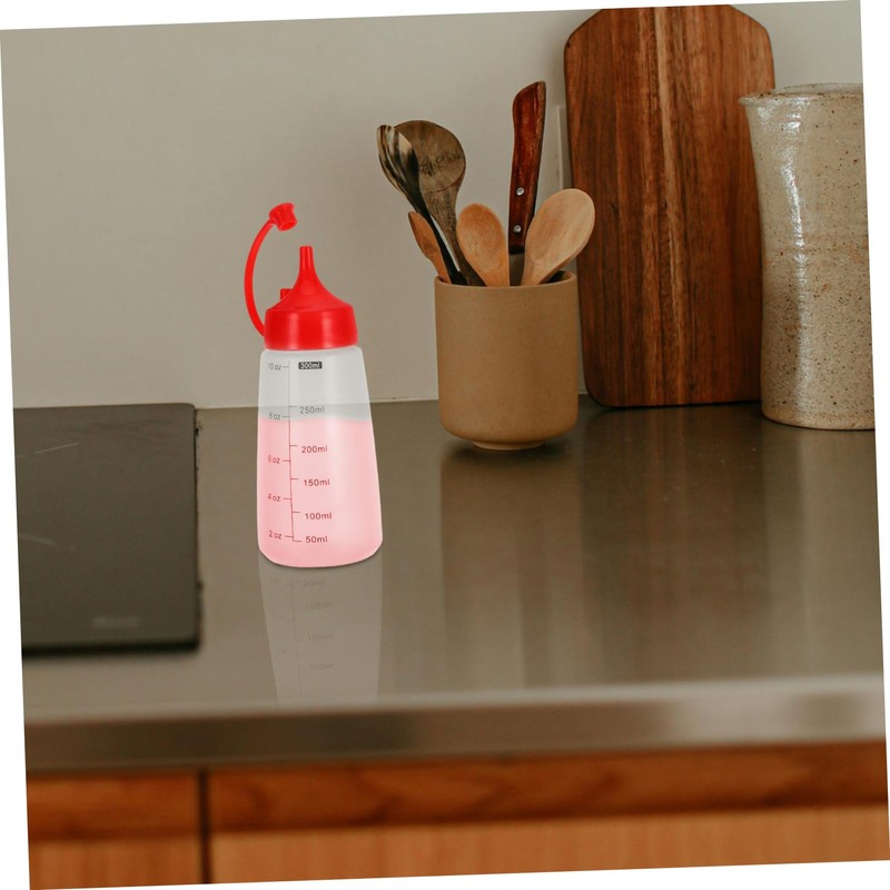 ULTECHNOVO Squeeze Condiment Bottles Chef Squeeze Bottle with Cap for