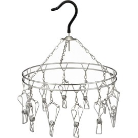 Ohki Anti-Tangle Pinch Hanger, Stainless Steel