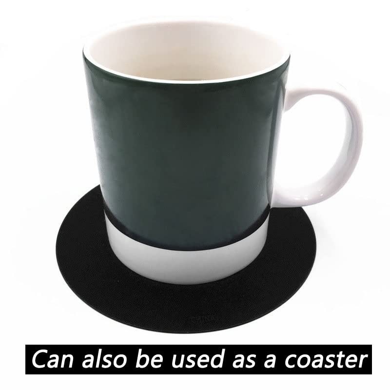 3 Pieces Rubber Jar Gripper Pads Round Kitchen Coasters Multi-Purpose