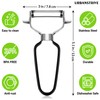 Urbanstrive Stainless Steel Y Shaped Vegetable Peelers For Kitchen, Heavy