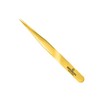 Bergeon 7029-1AM-GF Gold Flash Brass Tweezers Watchmaker Tools