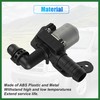 Motoforti CV6118495 CV61-18495 Engine Heater Control Valve Solenoid for Ford