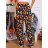 ENJOYNIGHT Women Cotton Lounge Pants Comfy Pajama Bottoms With Pockets&Drawstring(Black