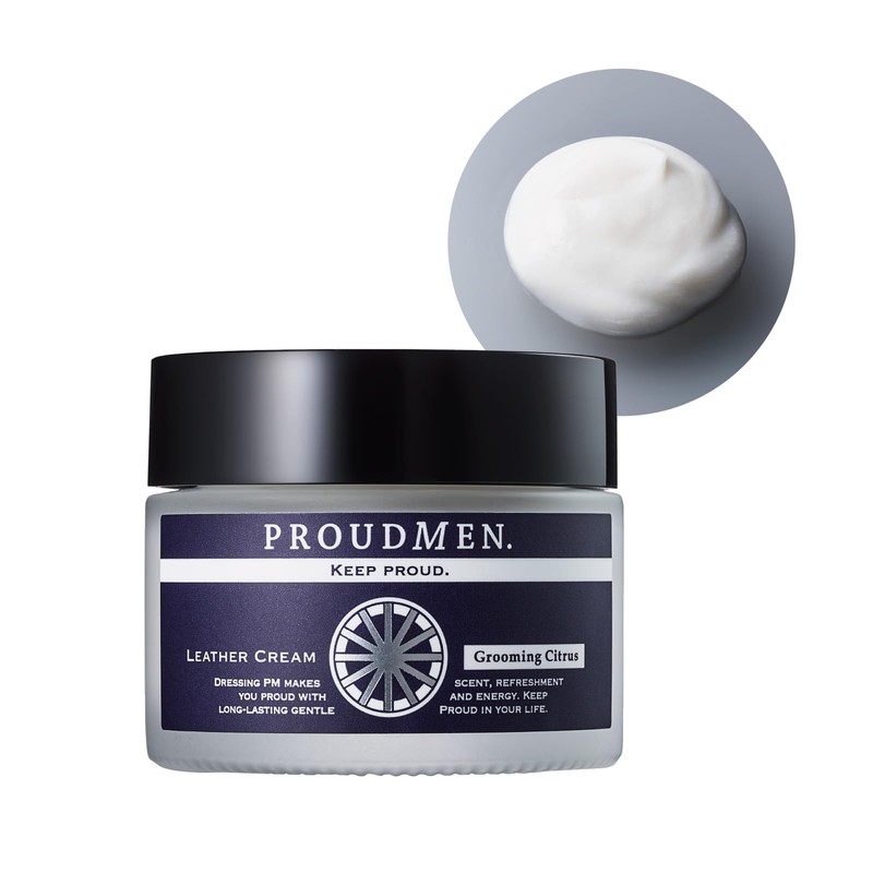 PROUDMEN. Leather Product Cream, Leather Cream, 40g for Shoes, Bags,