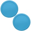 Pyrex 7402-PC Bright Blue Pantone Food Storage Replacement Lid (This