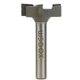 WSOOX 6 mm Shank Face Milling Cutter for Router, 3 Flutes 1 Inch Cutting Diameter, CNC Planer Cutter Spoilboard Milling Cutter Flattening Cutter Surface Bit