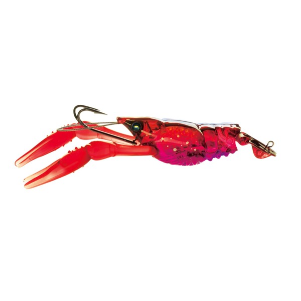 Yo-Zuri 3DB Crayfish Slow Sinking Lure, Prism Red, 3-Inch