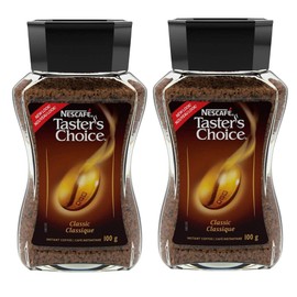 NESCAFE Taster's Choice Classic, Instant Coffee, 100g/Jar, (2pk) {Imported from Canada}